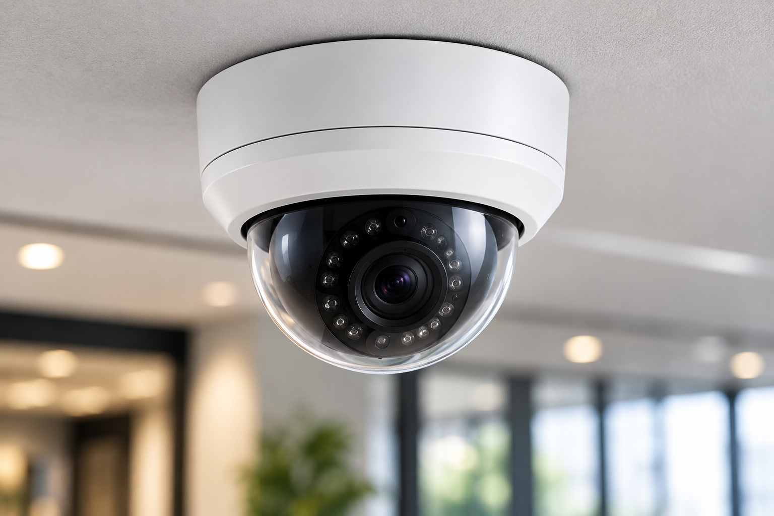 Ceiling Mounted Dome Security Camera
