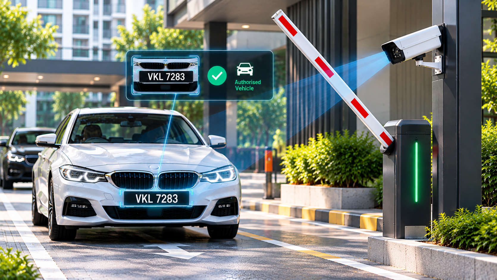 Smart Gate Access Granted